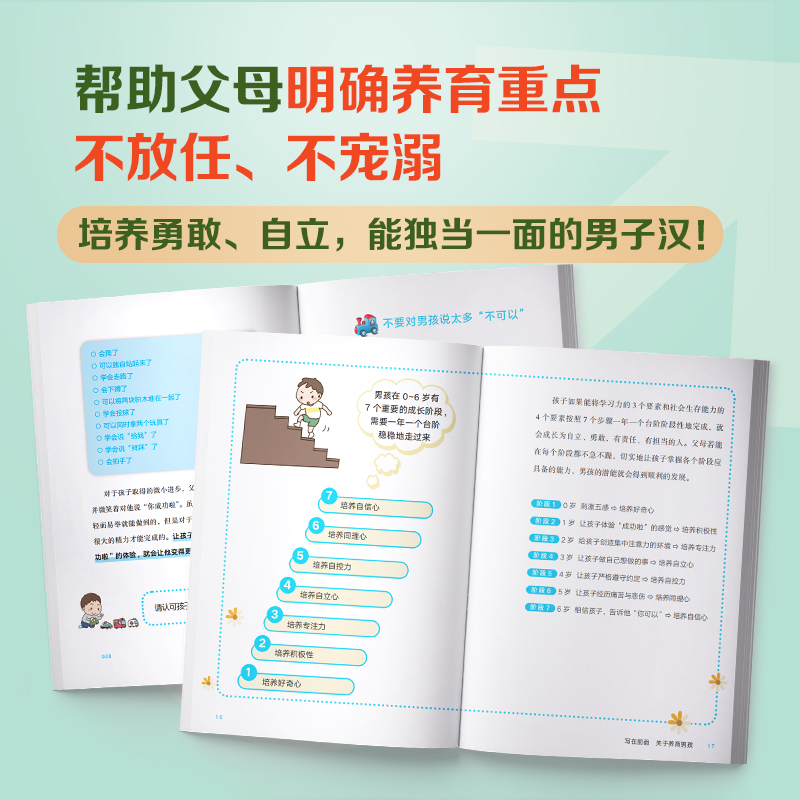 0~6岁决定男孩的一生（写给父母的0~6岁男孩早期教育法，被翻译成5国语言，日本长销10年以上育儿经典！） - 图2