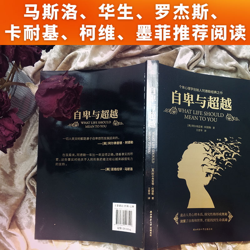 当当网 自卑与超越（与弗洛伊德齐名的心理学大师—阿德勒的代表作）翻译大家王晋华全译本，完全忠实英文原著  正版书籍