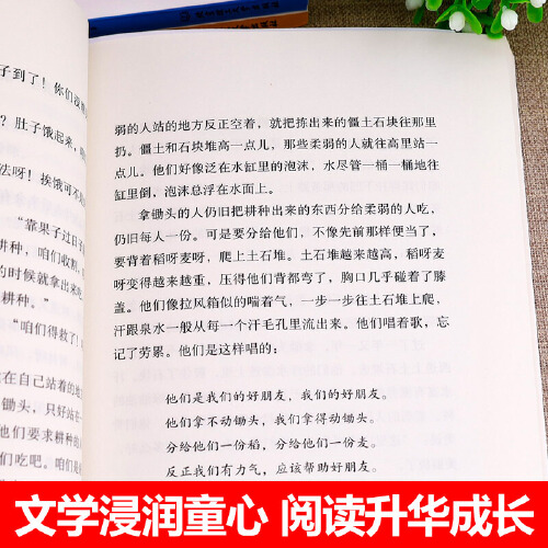 叶圣陶儿童文学三部曲 稻草人光明的世界小小的船青少年课外阅读必读书籍三四五六年级9-12-15岁小学生初中生推荐经典书目现代小说 - 图2