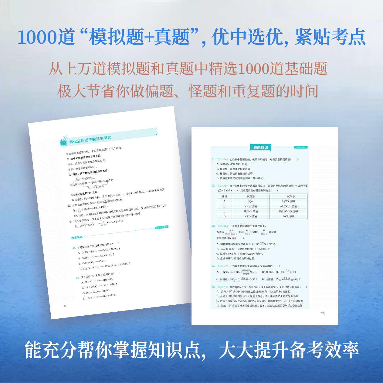 2024李政化学高考化学基础1000题全国通用适用于高二高三李政高中化学历年模拟题 高考化学基础一千题黄夫人物理讲义 - 图2