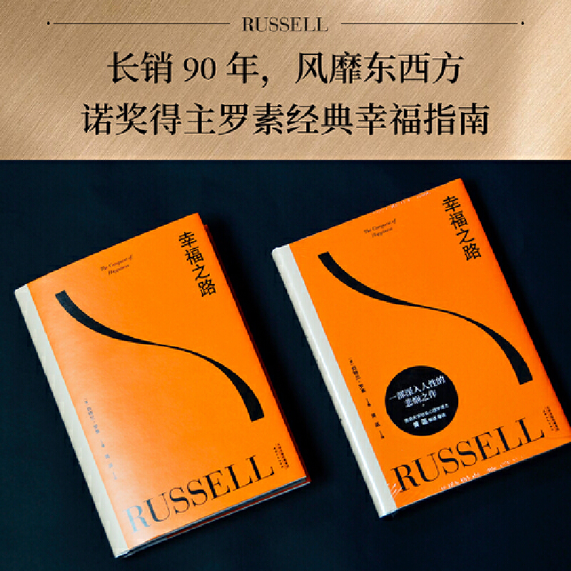 当当网 幸福之路 孟非 姜振宇版本 罗素风靡全球的幸福指南 非诚勿扰学者嘉宾黄菡新译、导读 哲学知识读物 人生哲学 正版书籍 - 图0