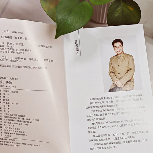 祁智芝麻开门成长书系：方一禾，快跑 - 图0