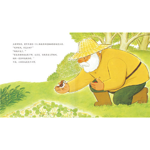 当当网 海豚绘本花园善平爷爷的草莓 野蔷薇村的故事会飞的挖土机小魔怪要上学 宫西达也绘本图画书大奖绘本幼儿童情商早教3-6岁 - 图3
