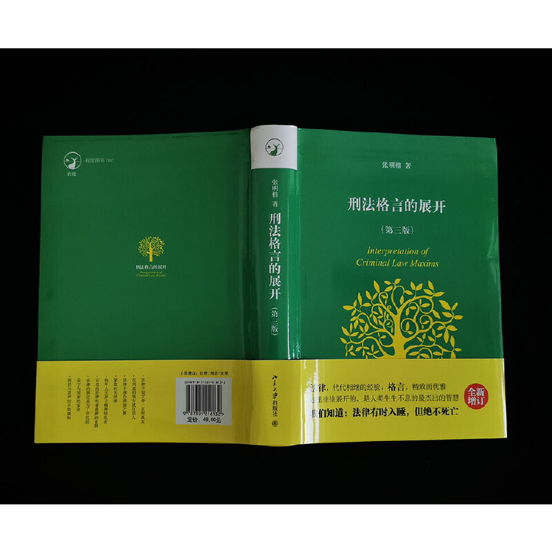 【当当网直营】刑法格言的展开（第三版）十大法治图书 张明楷心血之作 法学经典入门沉寂10年重新问世 让你在刑法思维方 正版书籍 - 图3