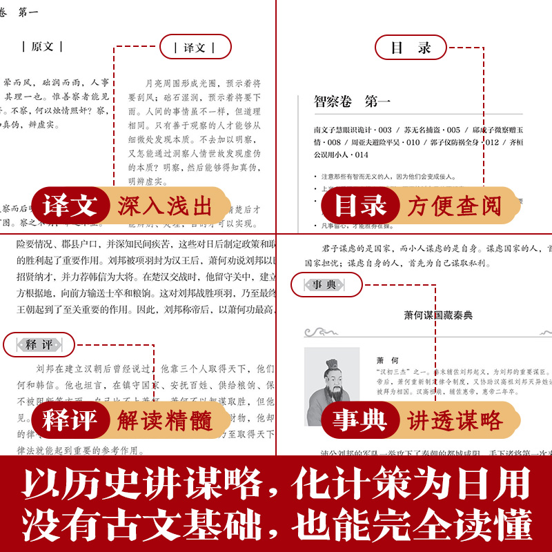 观人术 中国式处世智慧 识人用人的传世之作 洞察人心的要诀秘籍 天下无谋之谋世制胜系列 - 图1