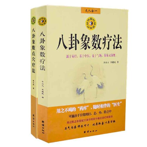 当当网 八卦象数疗法套装 全两册 ——《八卦象数疗法》《八卦象数点穴疗法》 李玉山 团结出版社 正版书籍 - 图1