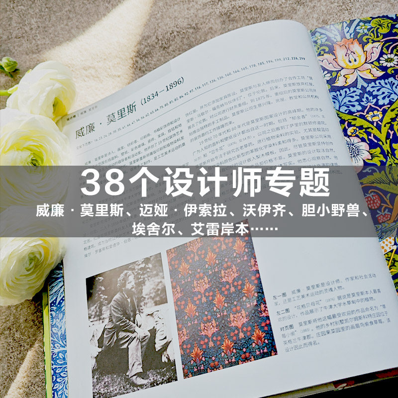 世界花纹与图案大典 伊丽莎白威尔海德著 装饰艺术图鉴 艺术设计 视觉盛宴 中信出版社 当当网正版书籍