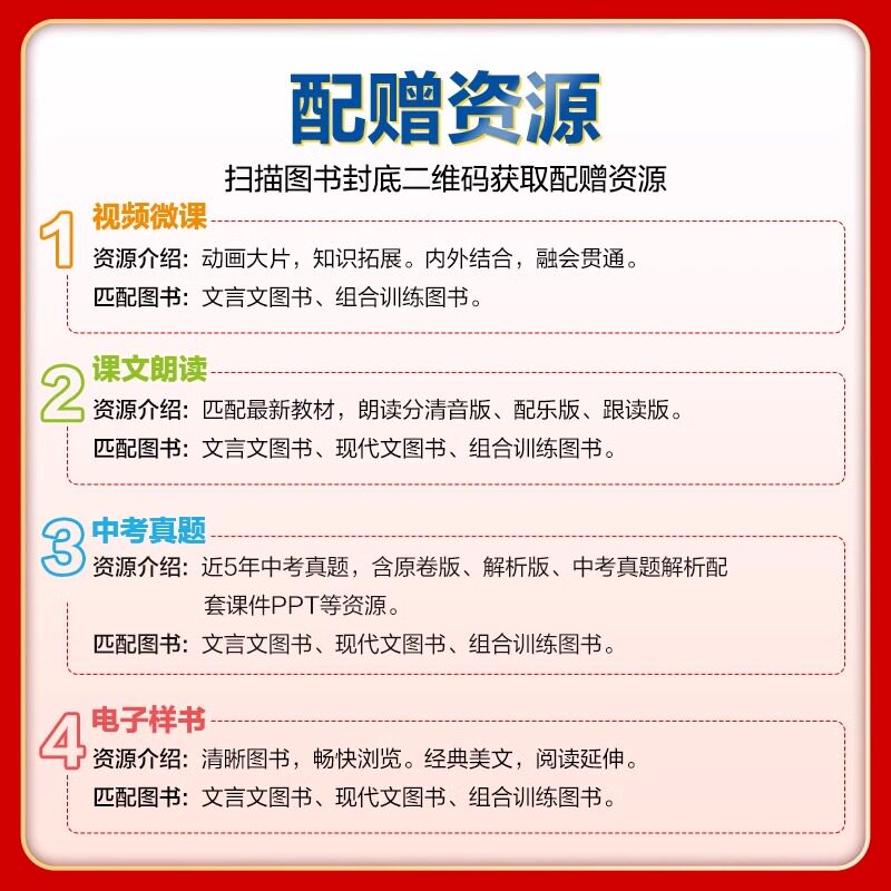 当当网2026版五年中考三年模拟初中课外同步阅读书籍考点读本七上现代文言文训练人教版六八九年级53语文阅读理解专项提优阅读题