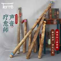 terre rain stick cactus rain stick imitation rain ASMR sound therapy yoga meditation hearsay national musical instrument