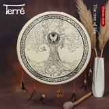 terre Бубен из овчины, ударные инструменты для йоги, звуковая система