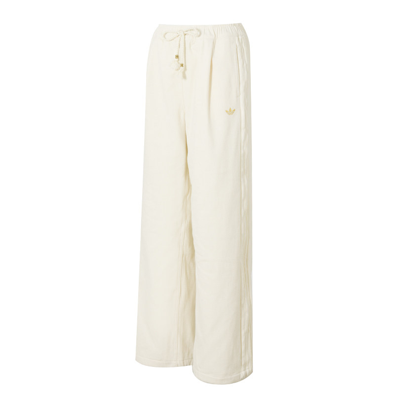 阿迪达斯三叶草女士2026新年款运动三条纹梭织休闲直筒长裤KT3138,淘宝优惠券,粉丝福利购,淘宝优惠卷