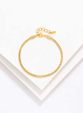 金店同款盒子链新品手链