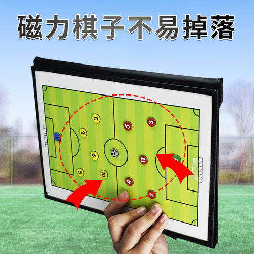 足球战术板磁吸板可折叠磁吸板教练本笔记本指挥板篮球磁铁战术版 - 图3