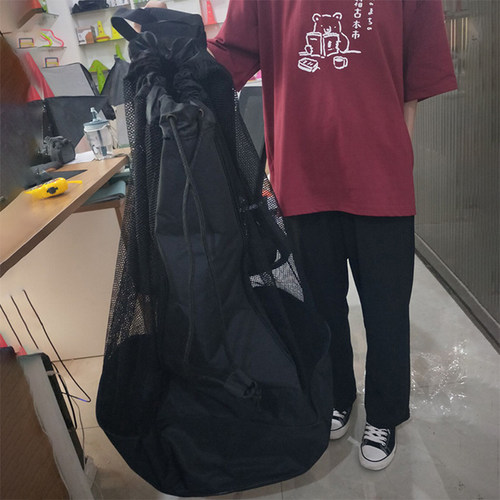 大号足球袋篮球包篮球袋收纳包单肩训练装备包学生便携大球袋网兜 - 图2