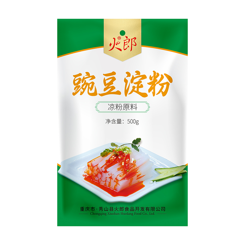 火郎豌豆淀粉500g四川特产家用自制凉粉袋装专用豌豆粉原料白凉粉 - 图3