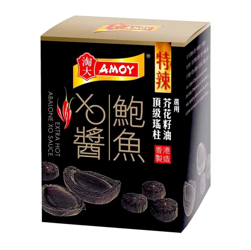 香港进口AMOY淘大鲍鱼XO酱厨用炒菜拌面调味酱料蘸料烹饪料理80g - 图3