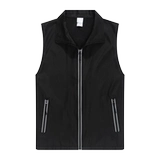 Летний светоотражающий жилет для работы с молнией, делается под заказ, с печатью вашего логотипа