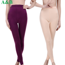 Кальсоны ab纯棉女士秋裤女单件秋冬薄款打底裤宽松大码保暖衬裤棉毛裤线裤 &