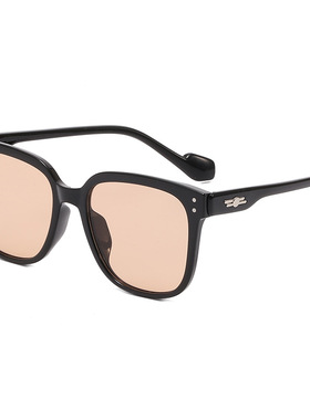 网红渐变落日粉色墨镜