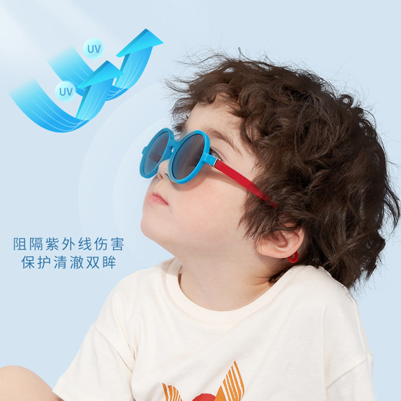 kk树男童防紫外线偏光潮太阳镜 kocotree太阳镜