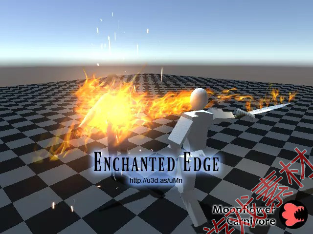 Unity3d Enchanted Edge 1.04 武器刀刃加强粒子效果包 - 图1