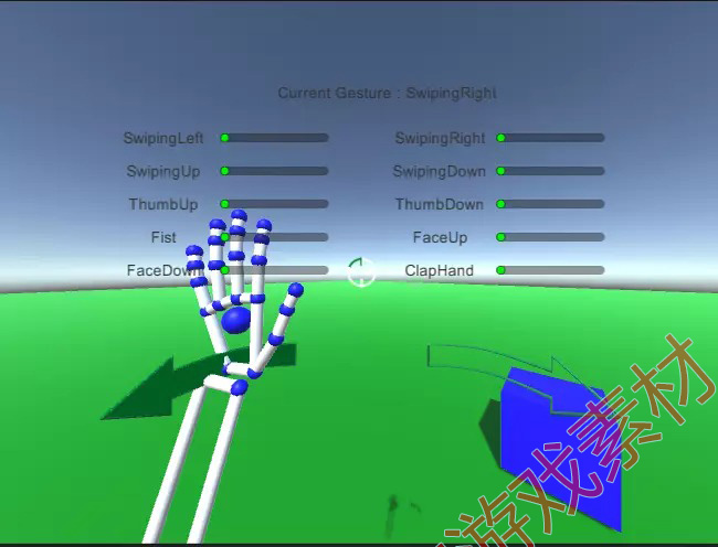 Unity3d Leap Motion Simple Control 2.1 体感手势游戏控制插件 - 图2