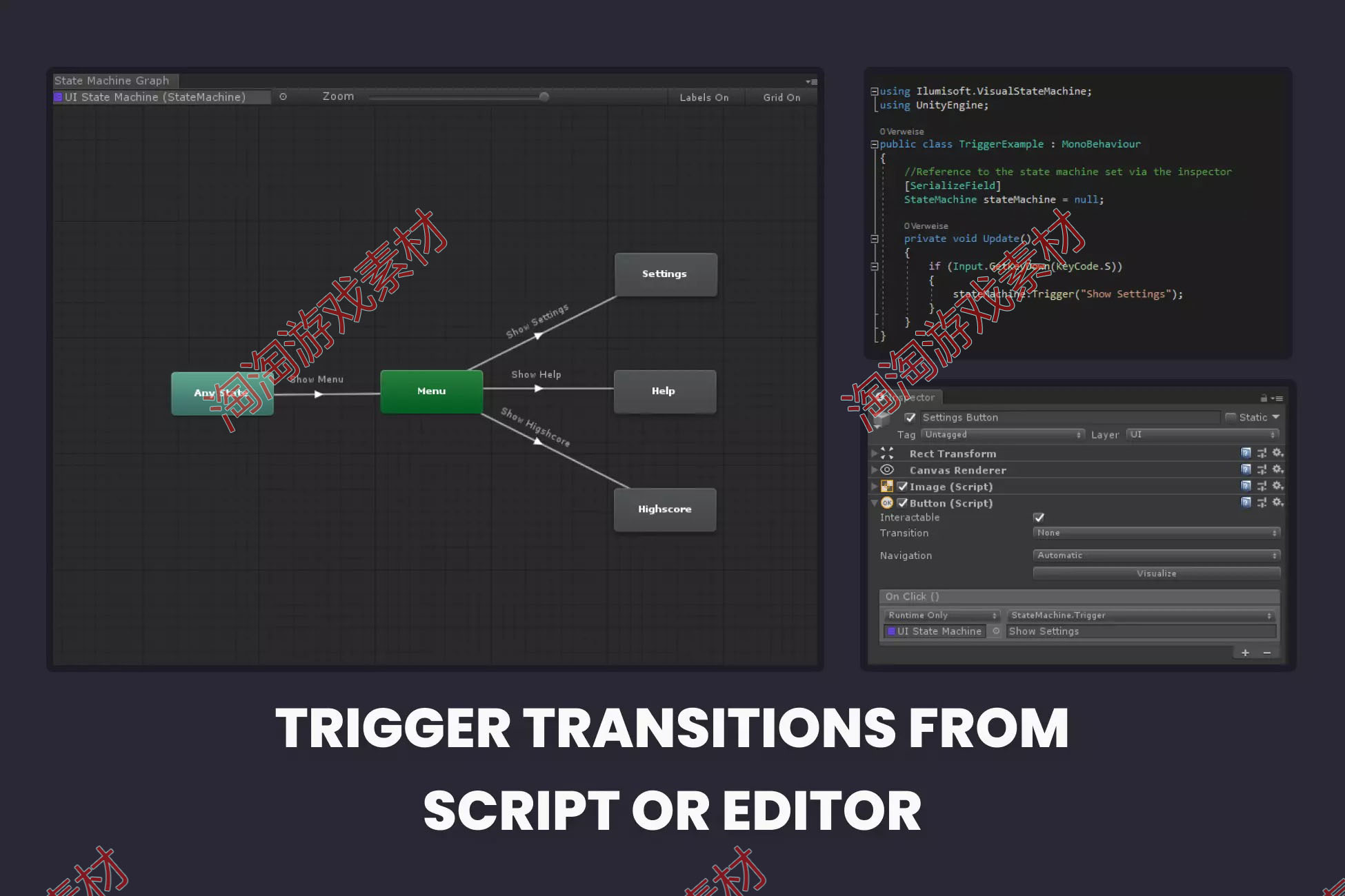 Unity3d Visual State Machine 1.47可视化状态机-图2