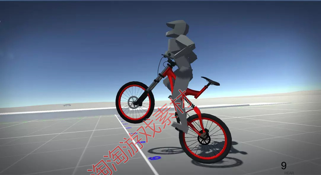 Unity3d Bicycle PRO Kit 1.0b 骑自行车模拟游戏模板源码素材包 - 图3