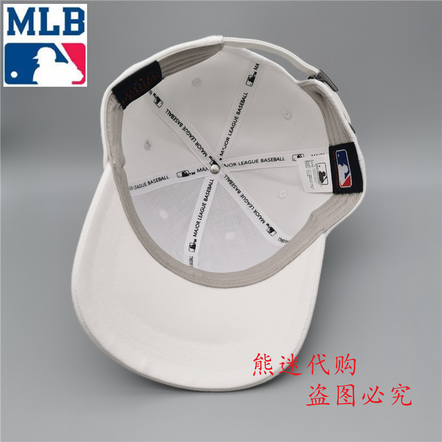 MLB棒球帽正品代购NY帽子女鸭舌帽男遮阳帽棒球帽 20NY5UCD01210 - 图3