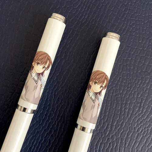 漫能某科学的超电磁炮中性笔黑色水笔御坂美琴周边日系动漫二次元 - 图2