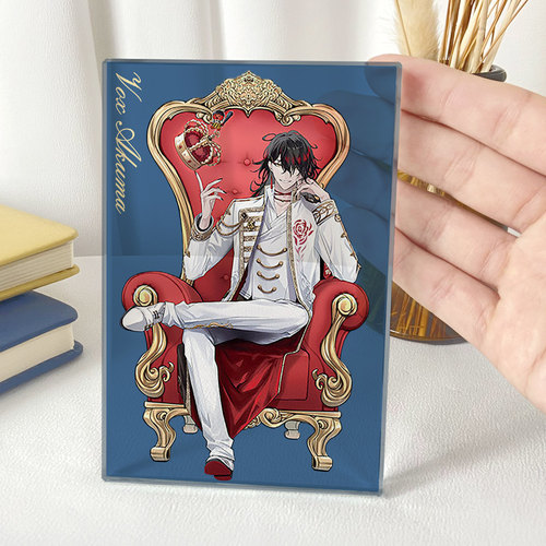 漫能luxiem彩虹社立牌vox摆件Ike Mysta Shu日系二次元周边礼物 - 图1