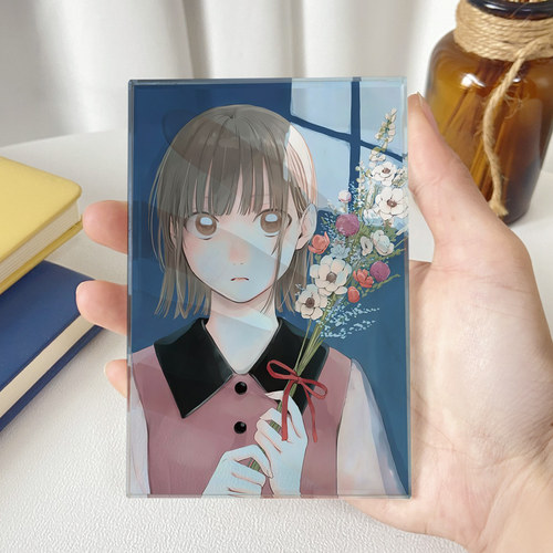 漫能青春之箱蓝箱水晶立牌我的青春装在这个箱子里动漫周边二次元 - 图1