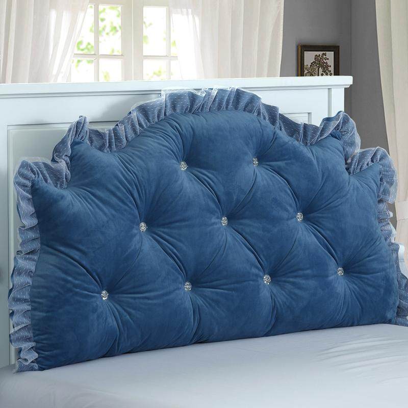 床上大靠枕毛绒床头靠垫加高可拆洗防撞头靠背床头软包榻榻米长枕,淘宝优惠券,粉丝福利购,淘宝优惠卷