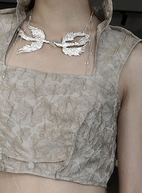 东黑三白纯银女原创设计