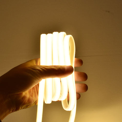 led直插灯带线条灯补光硅胶氛围照明客厅吊顶明装免开槽220V自粘 - 图1