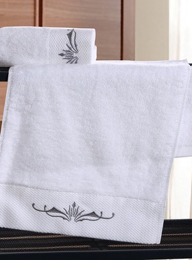 纯棉卫浴装饰摆件纯色毛巾欧式