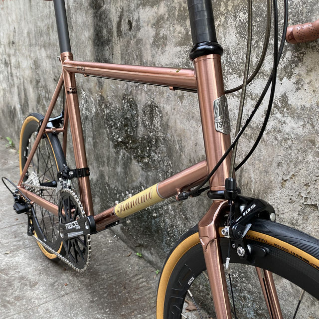 Tsunami 451 ultra-light assembled small wheel steel frame bicycle