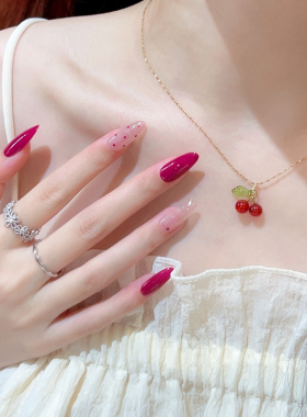 2025年樱桃项链网红颜颜子同款