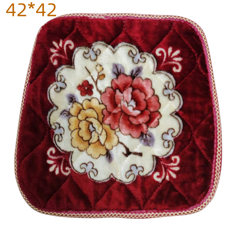 老年代步车三件套坐垫毛毯绒小汽车电车坐垫通用秋冬季屁股加厚垫