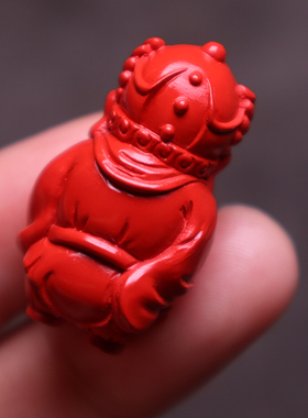 天师钟馗挂件朱砂diy饰品通用