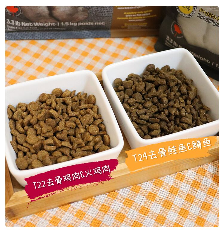 纽顿猫粮加拿大进口S1幼猫s5成猫增肥发腮T22鸡肉t24鲑鱼全阶段 - 图2