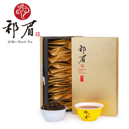 祁眉红茶逸信系列180克品牌礼盒装2023新茶祁门茶（合肥实体店）-图2