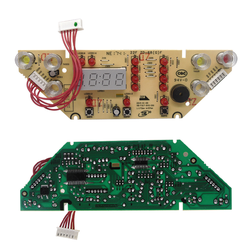 适用美的电饭煲显示板MB-FS17-BYD-D01灯板线路板电源板主-图2