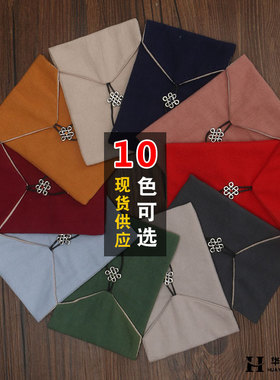 复古全棉麻收纳珠宝首饰收纳布袋