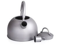 ISAIAH OUTDOOR BURNING KETTLE PURE TITANIUM FLUTE SOUND POT PORTABLE LARGE CAPACITY 2 0L TEAPOT