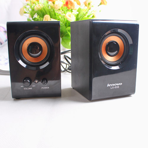 高档新品联想LX-608台式机电脑手机笔记本有源2.0木质音响小音箱 - 图3