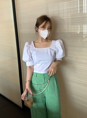 珍珠电镀银质感项链腰链