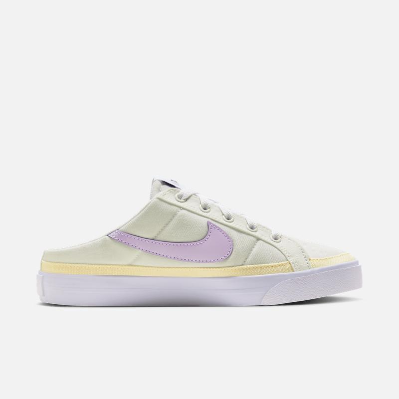 NIKE耐克鞋夏季新款半拖帆布鞋一脚蹬懒人鞋运动休闲鞋HJ3494-151 - 图3