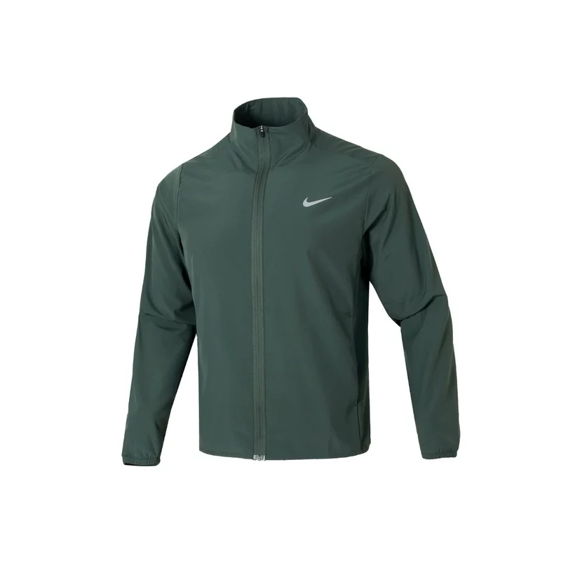 Nike, демисезонная куртка для тренировок на молнии, для бега