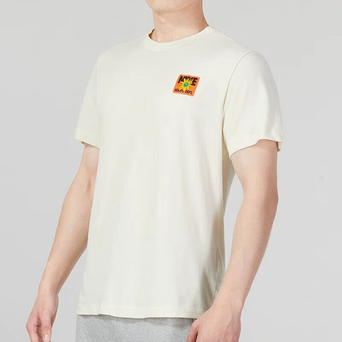 正品Nike/耐克短袖男装夏季款运动服透气休闲圆领T恤 FD0064-113 - 图0